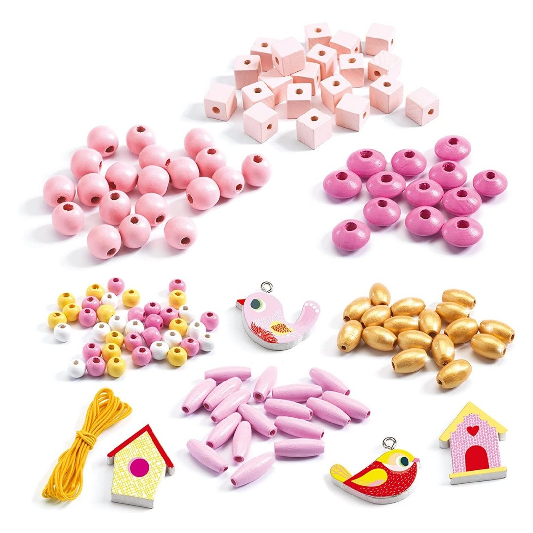 100 Perline Tonde In Legno 12mm – Assortite Colorate Per Artigianato E Bambini