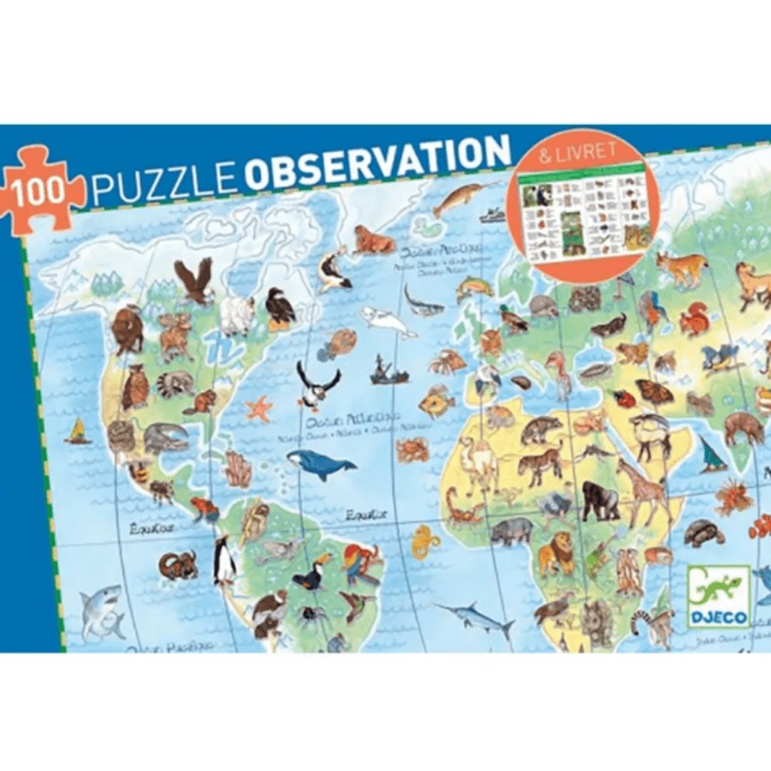 puzzle djeco 100 pezzi